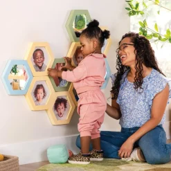 Sense of Place Hex Wall System Frames and Mirrors