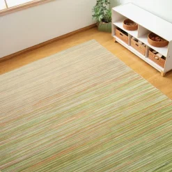 Sense of Place Nature's Stripes Carpet Green Rectangle