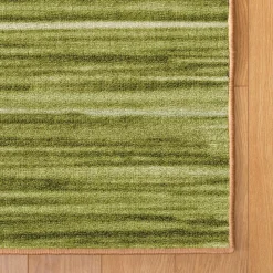 Sense of Place Nature's Stripes Carpet Green Rectangle