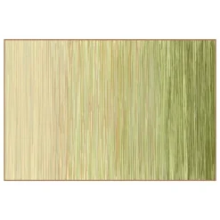Sense of Place Nature's Stripes Carpet Green Rectangle