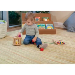 Sense of Place Nature's Stripes Carpet Green Rectangle
