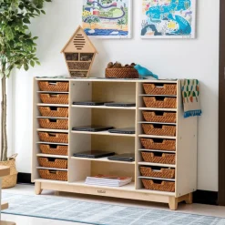 Sense of Place Shelving and Tote Storage