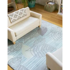 Sense of Place Tan Vinyl Couch and Chair