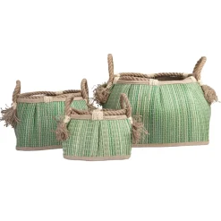 Sense of Place Woven Baskets Set of 3