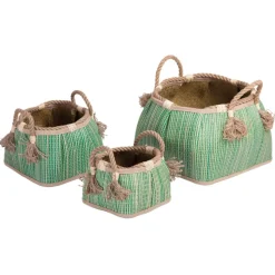 Sense of Place Woven Baskets Set of 3