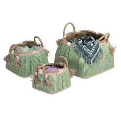 Sense of Place Woven Baskets Set of 3