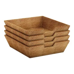 Sense of Place Woven Storage Totes Set of 4
