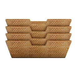 Sense of Place Woven Storage Totes Set of 4