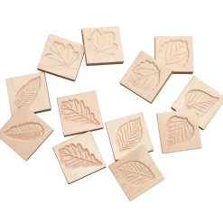Sensory Leaf Tiles Set of 12