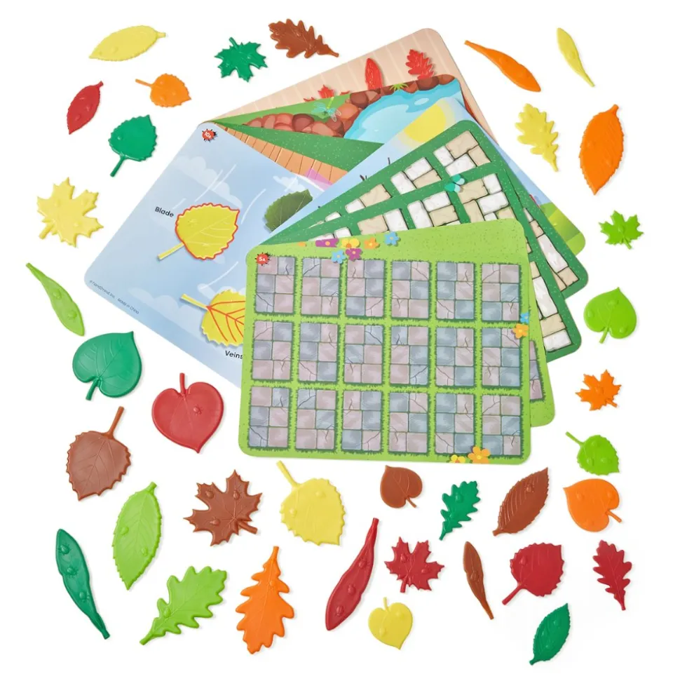 Sensory Leaves Math Activity Set