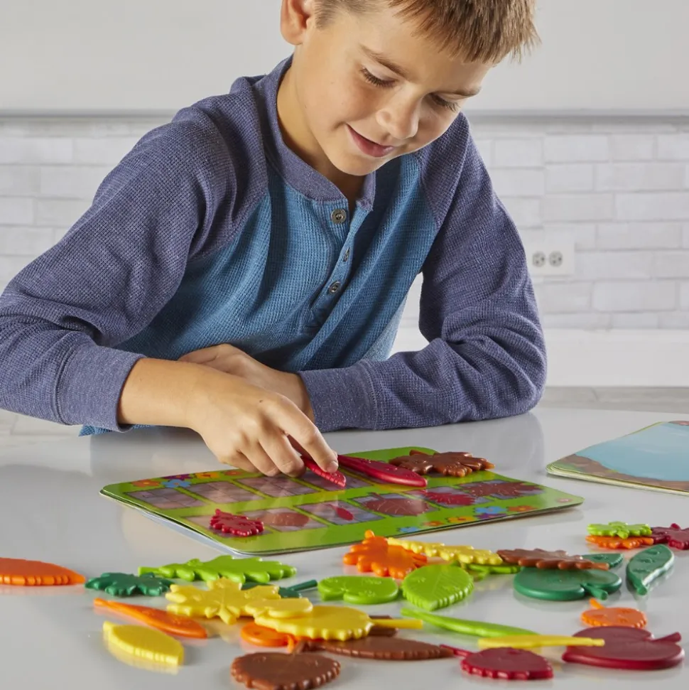 Sensory Leaves Math Activity Set