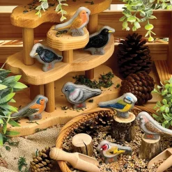 Sensory Play Stones: Birds 8 Pieces