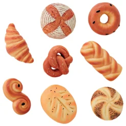 Sensory Play Stones: Breads of The World 8 Pieces