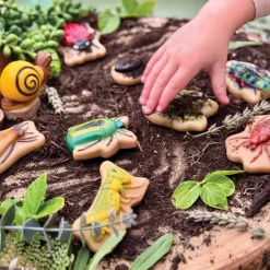 Sensory Play Stones: Bugs 12 Pieces