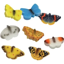 Sensory Play Stones: Butterflies 8 Pieces