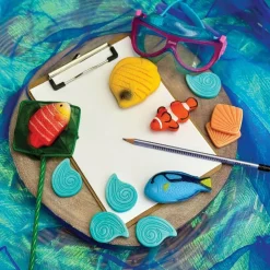 Sensory Play Stones: Fish 8 Pieces