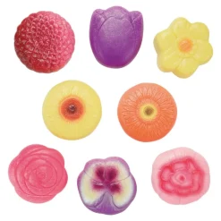 Sensory Play Stones: Flowers 8 Pieces