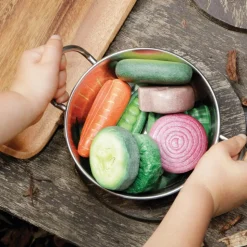 Sensory Play Stones: Vegetables 8 Pieces