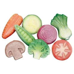 Sensory Play Stones: Vegetables 8 Pieces