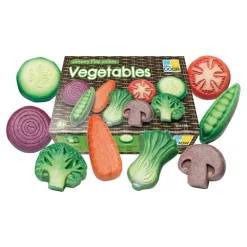 Sensory Play Stones: Vegetables 8 Pieces