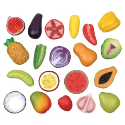 Sensory Play Stones: World Kitchen 20 Pieces