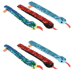 Sequin Snake Slap Bracelets