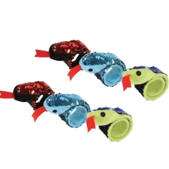 Sequin Snake Slap Bracelets