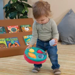 Shape Board with Attached Pieces