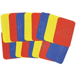 Shapes Rubbing Plates Set of 16