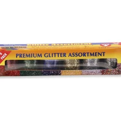 Shiny Glitter Shaker .75 oz. Assorted Set Set of 6