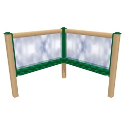 4-Sided In-Ground 112" Art Easel
