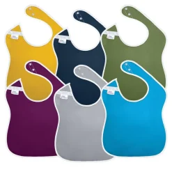Side Snap Vinyl Bib Set of 6