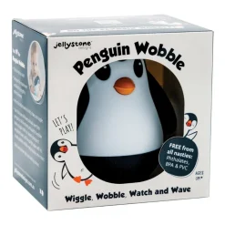 Silicone Penguin Wobble with Chimes