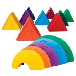 Silicone Rainbow Blocks and Arches