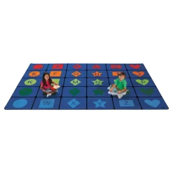 Simple Shapes Seating Rug 7'6" x 12' Rectangle