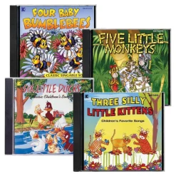 Sing Along Classics CD Collection of Children's Favorite Songs Set of 4