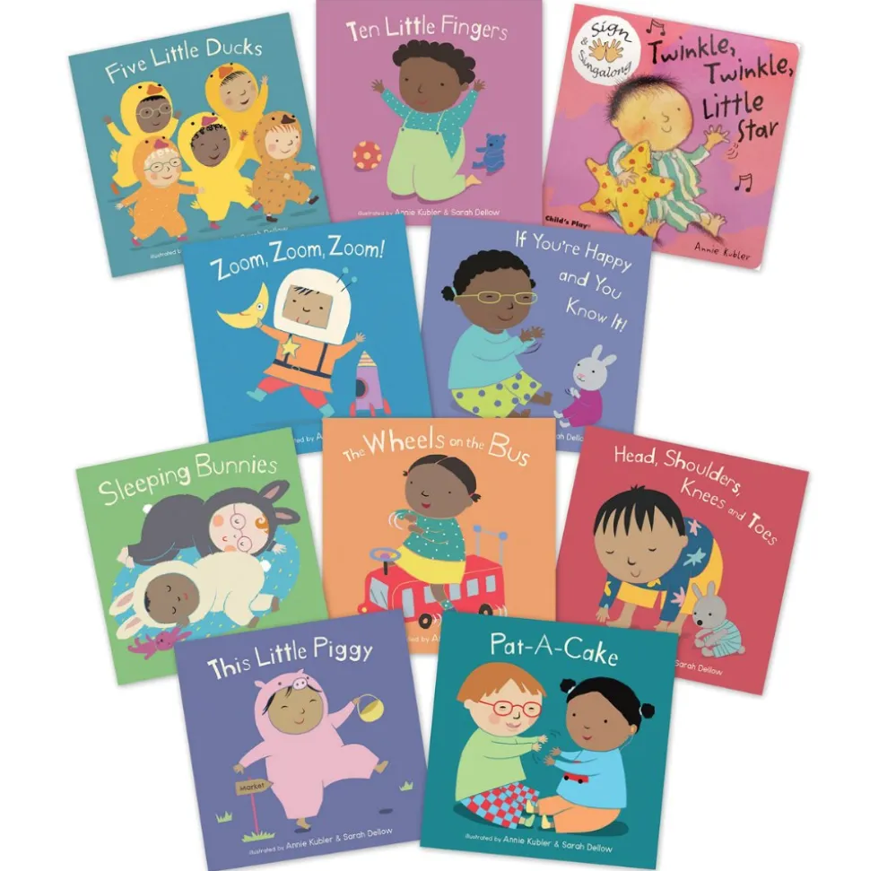 Sing-A-Song Nursery Rhymes Board Books Set of 10