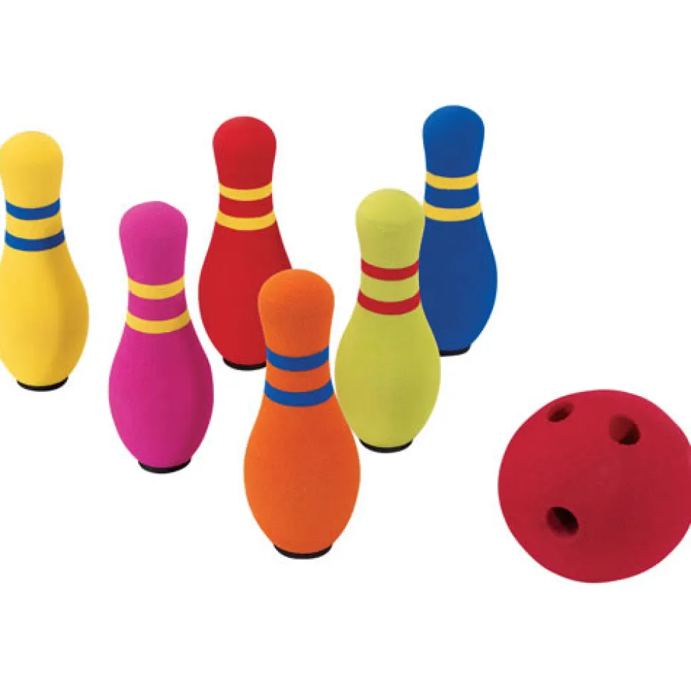Six Pin Bowling Set with Foam Ball