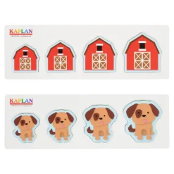 Size and Sequence Farm Puzzles Set of 4