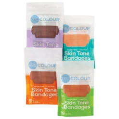 Skin Tone Bandages Kit 8 Packs 240 Total Bandages