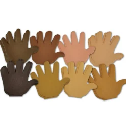 Skin Tone Paper Hands 35 Sheets