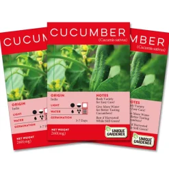 Slicing Cucumber Seeds 3-Pack