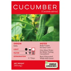Slicing Cucumber Seeds 3-Pack