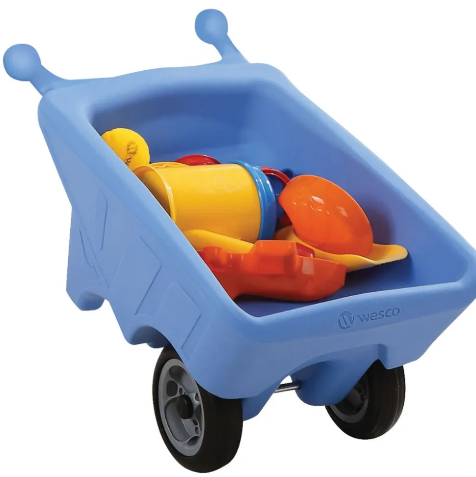Small Wheelbarrow in Blue
