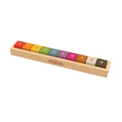 Small Wooden Number Blocks