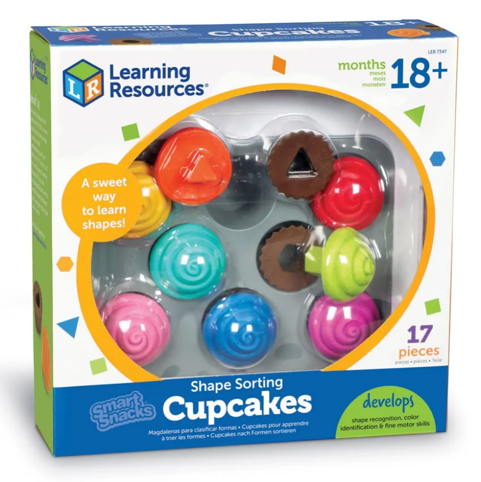 Smart Snacks Sorting Shapes Cupcakes