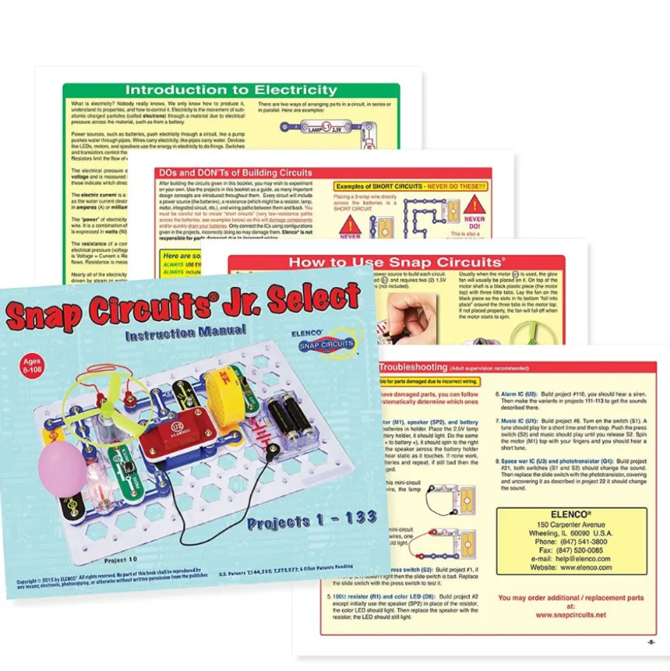 Snap Circuits® Jr. Select Electronic Project Set