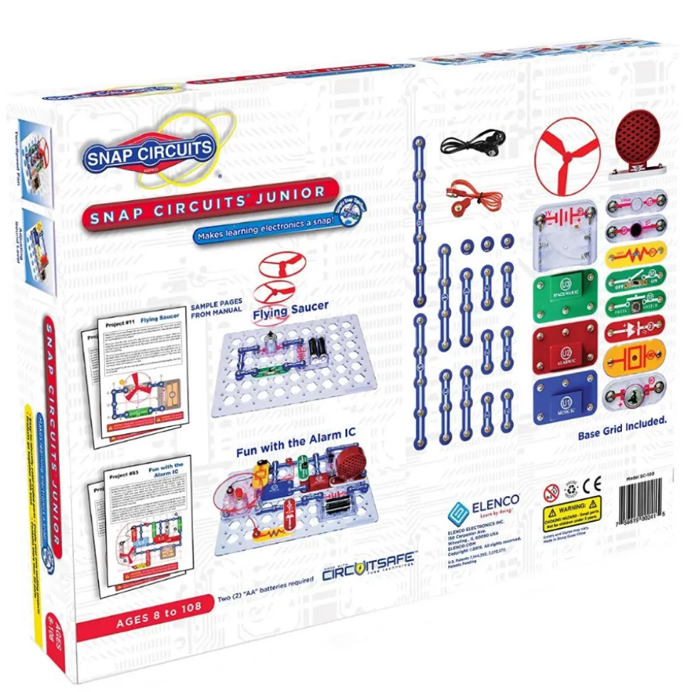 Snap Circuits® Jr. Snap-Together Electrical Components