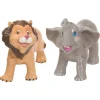 Soft and Squeezable Junior Jungle Safari Animal Playset