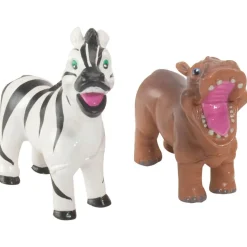 Soft and Squeezable Junior Jungle Safari Animal Playset